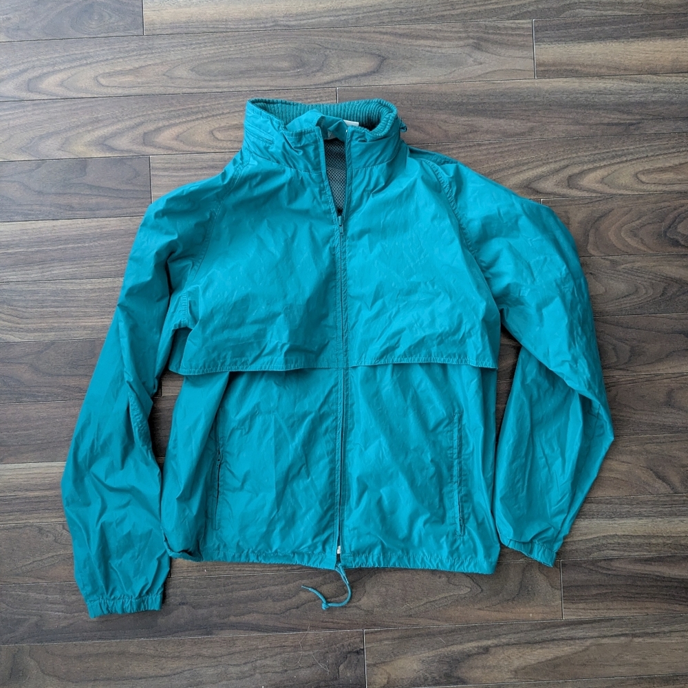 Woolrich Men's Blue Windbreaker Jacket